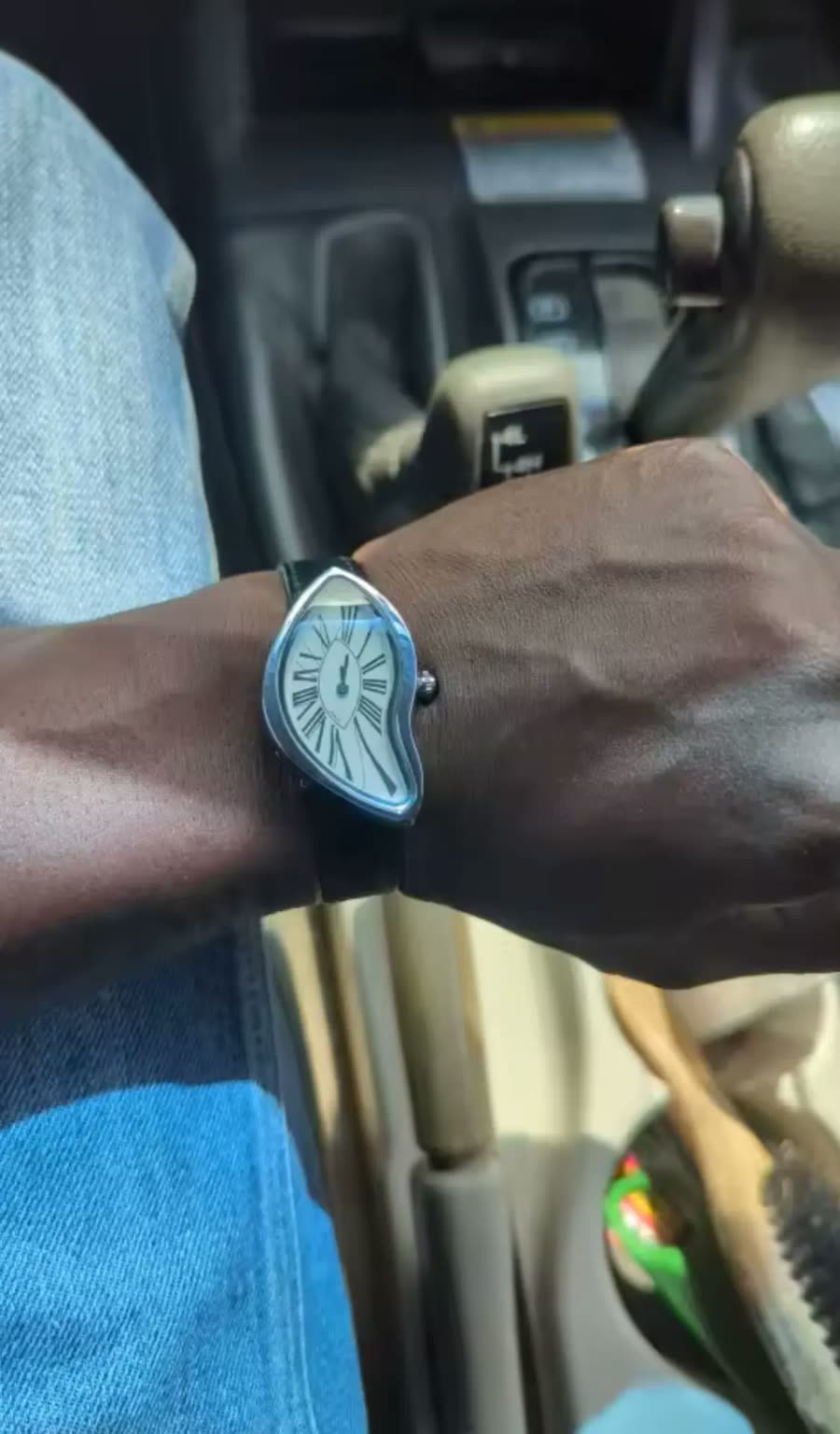 The Dali Silver Steel Watch