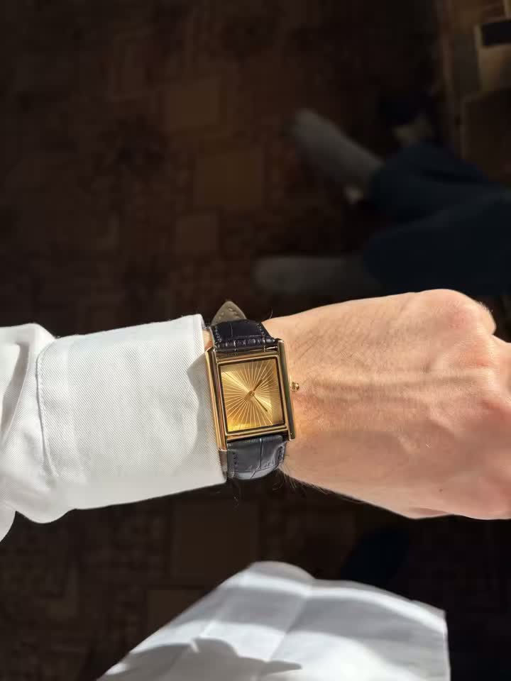 The Dolcevita Gold Watch