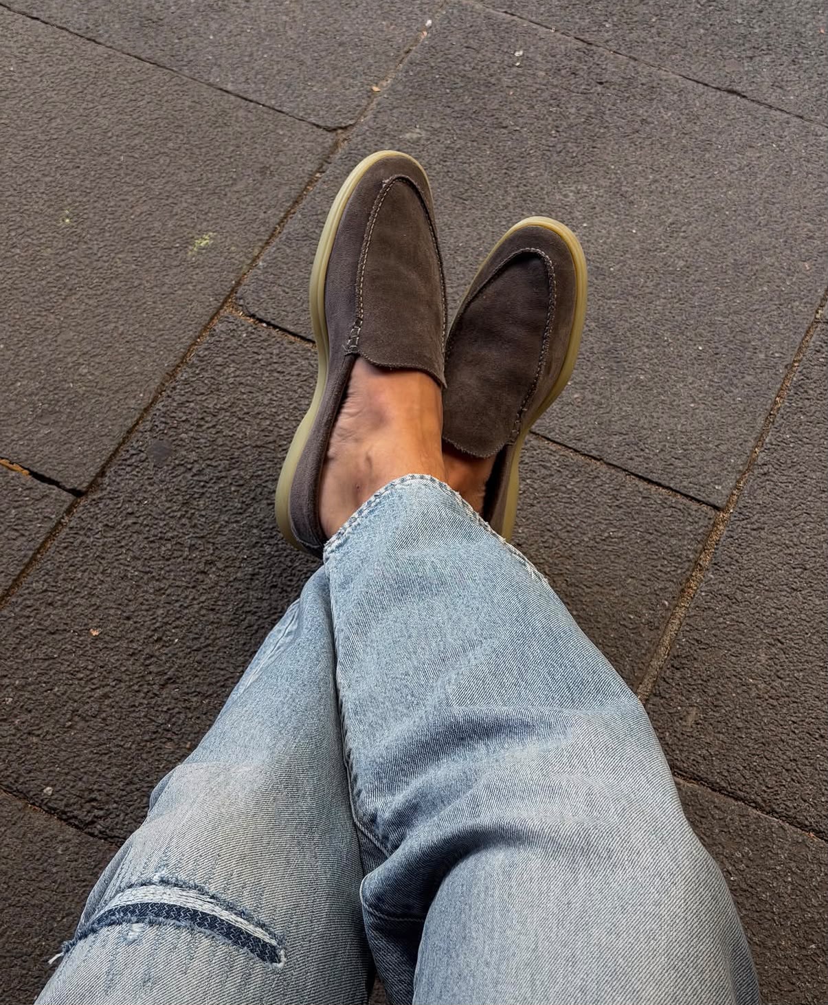 The Portofino Dark Brown Yacht Mule