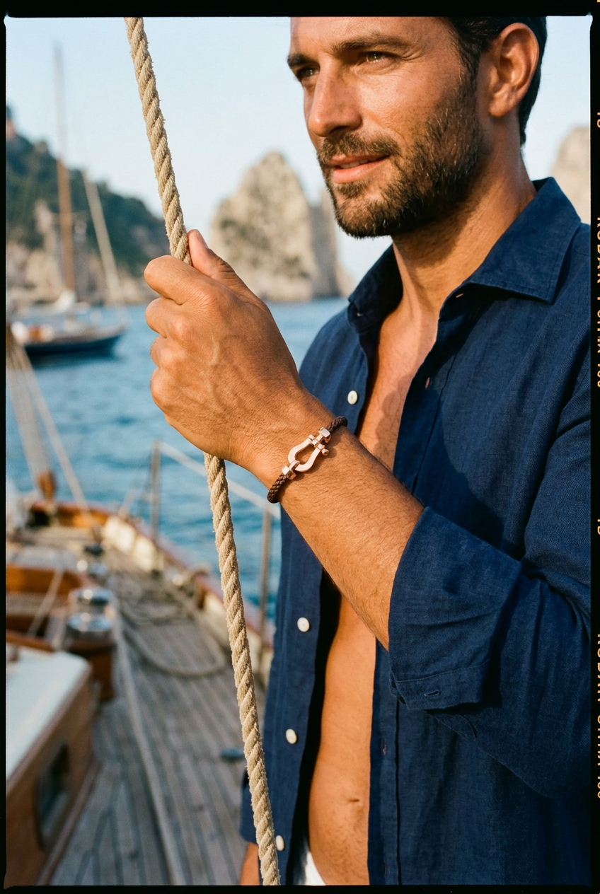 The Cannes Gold Bracelet