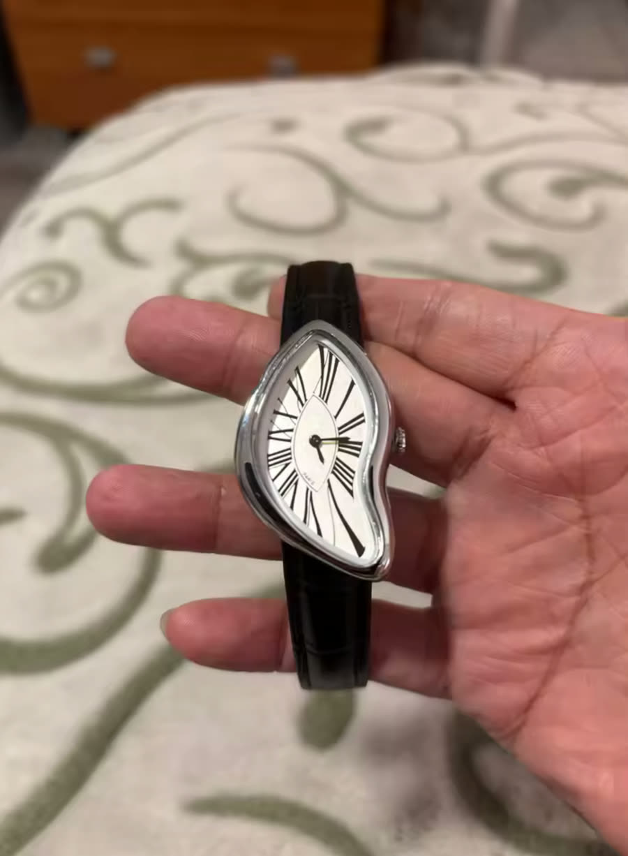 The Dali Silver Steel Watch