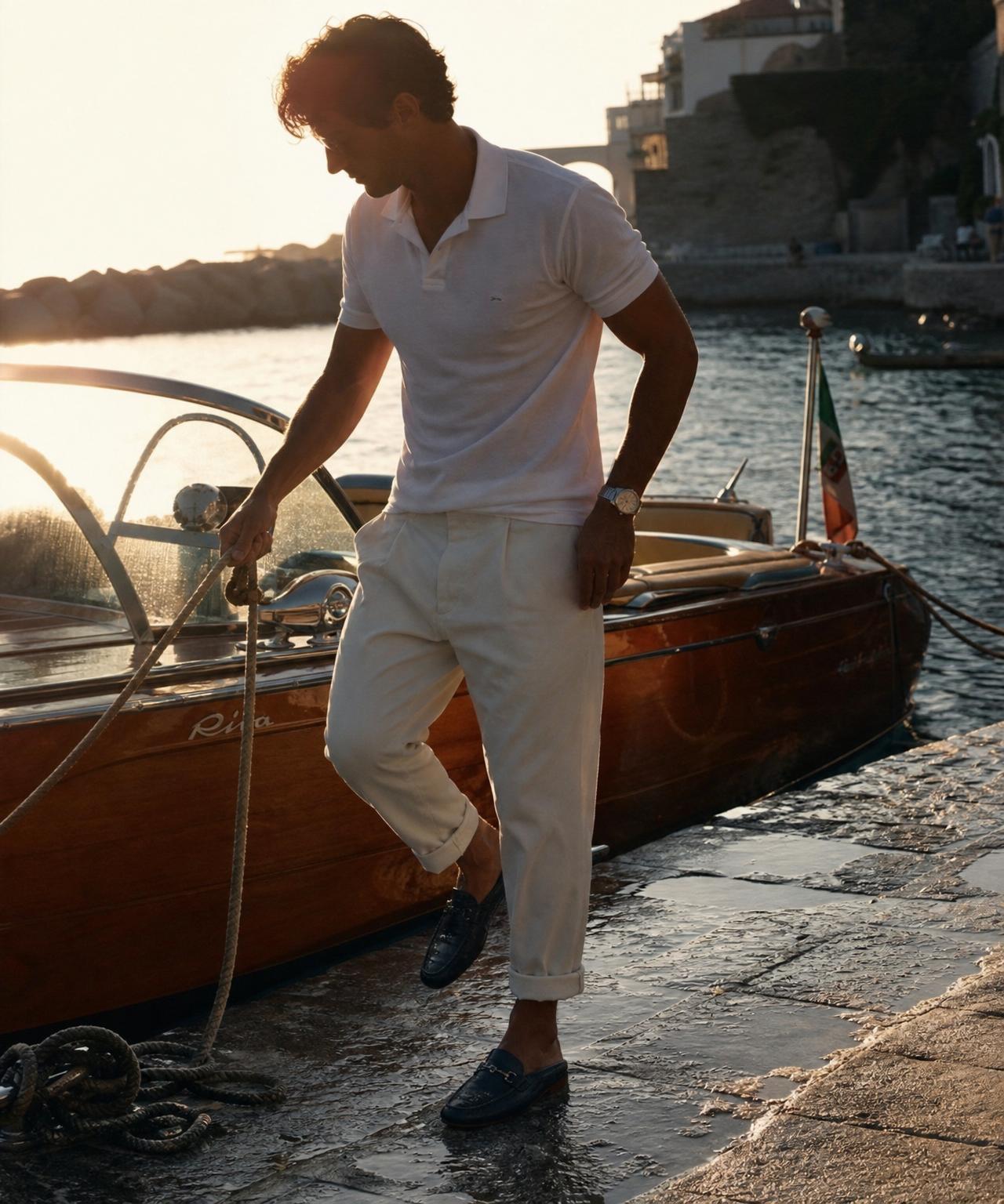Look VI — Return by boat