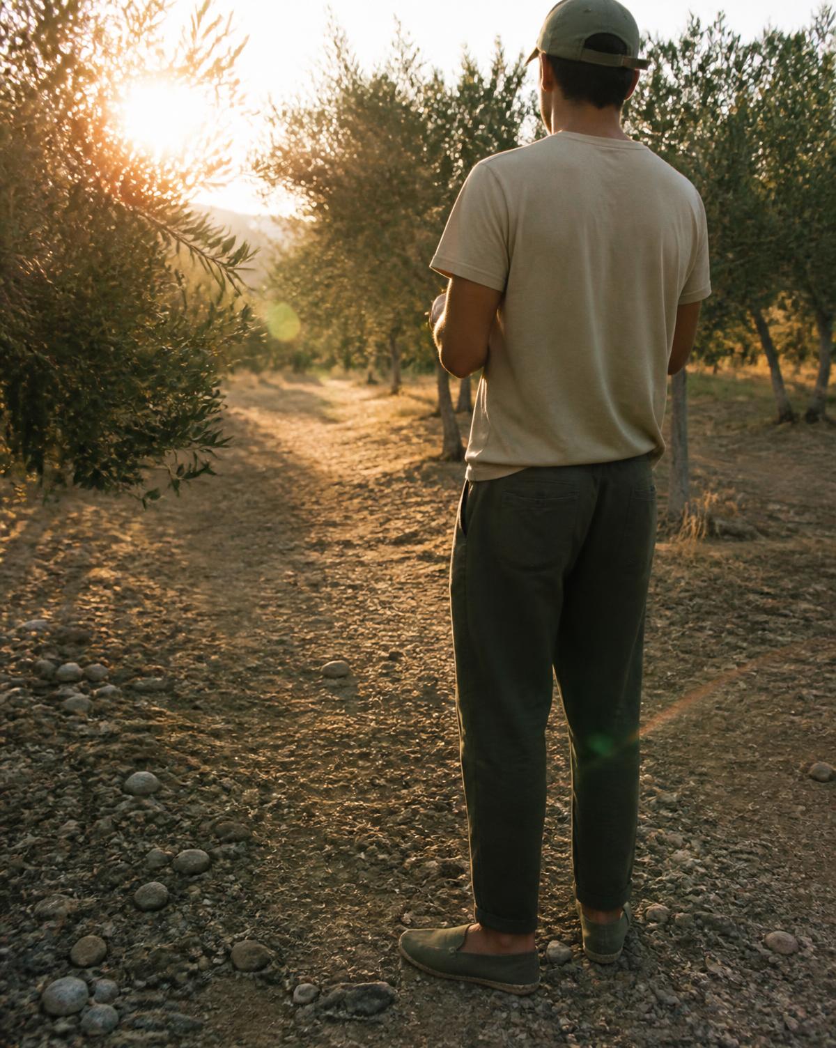 Look IX — Path through the olive grove
