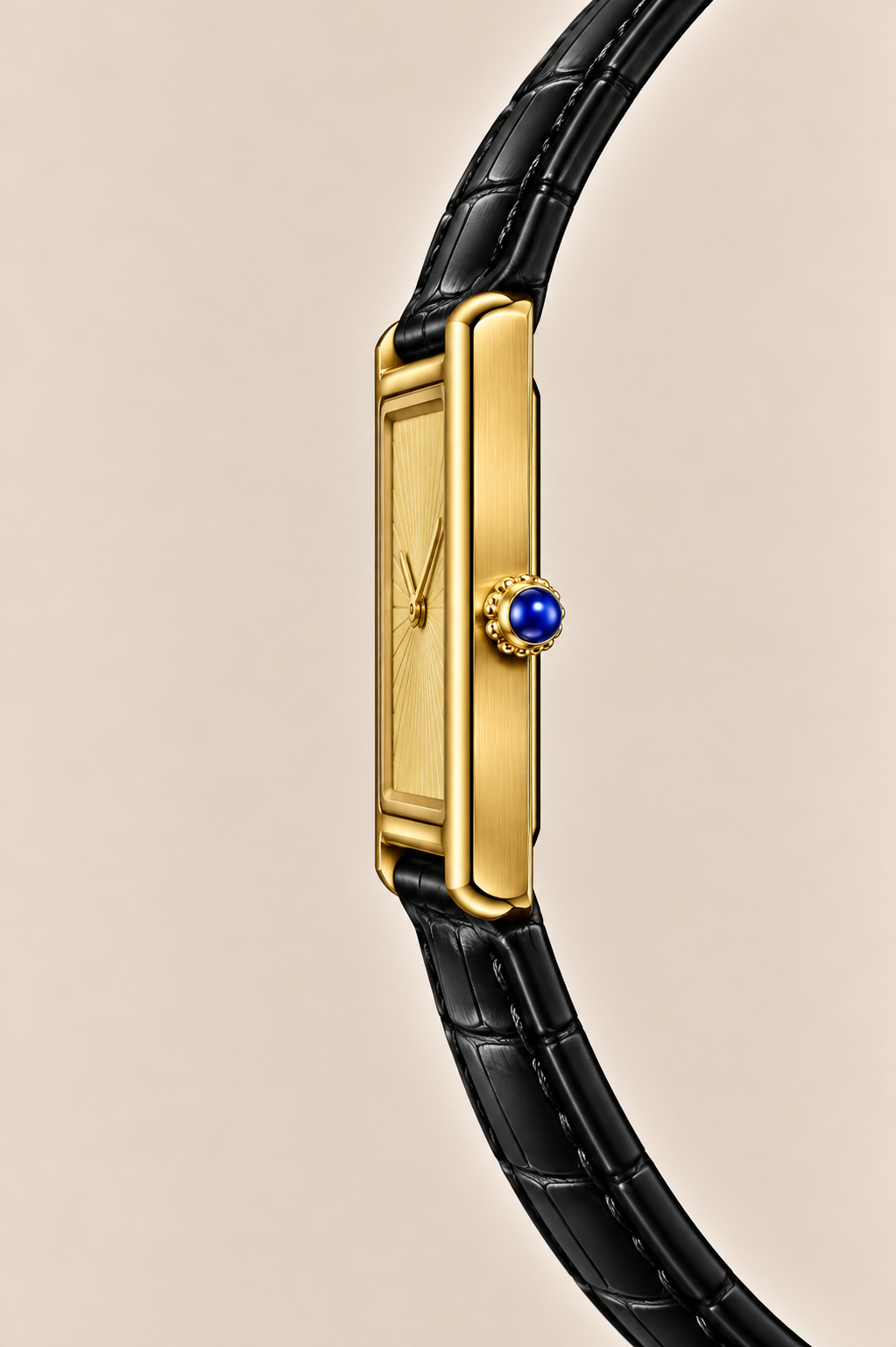 The Riviera Light Blue Rose Gold Bracelet