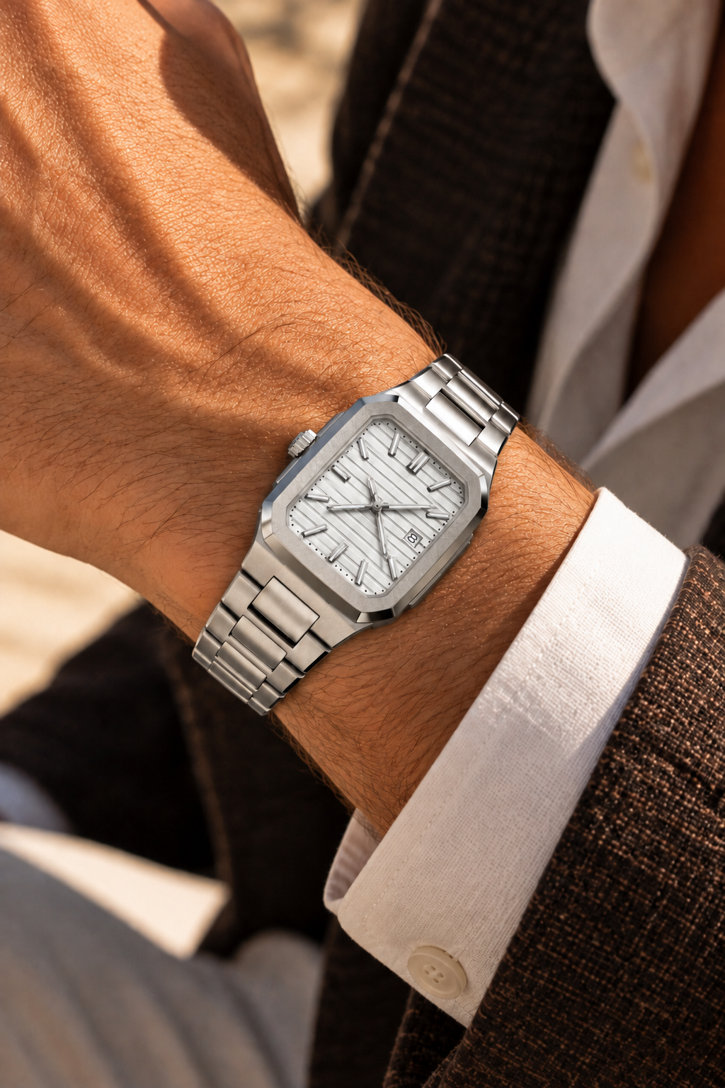 Die Capri Silver/Ice Uhr