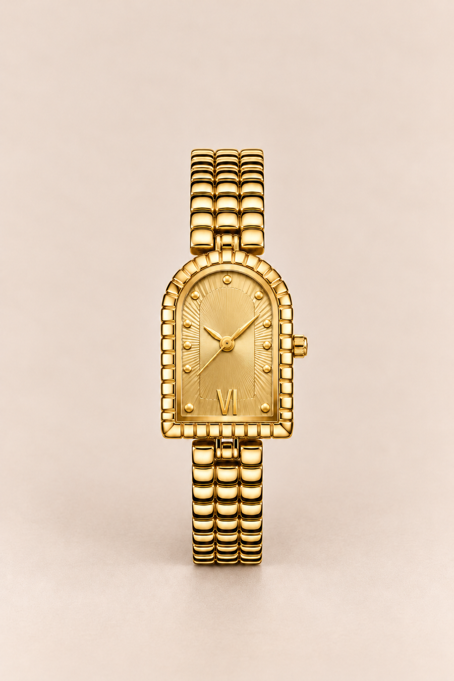 The Riviera Light Blue Rose Gold Bracelet