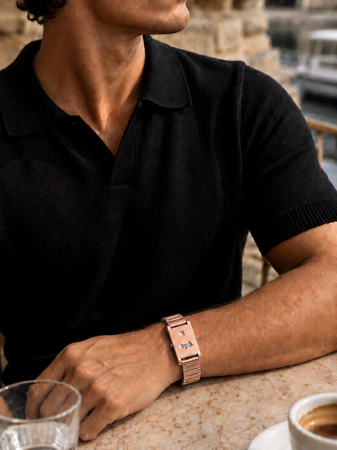 Die Dolcevita Total Rose/Gold Uhr