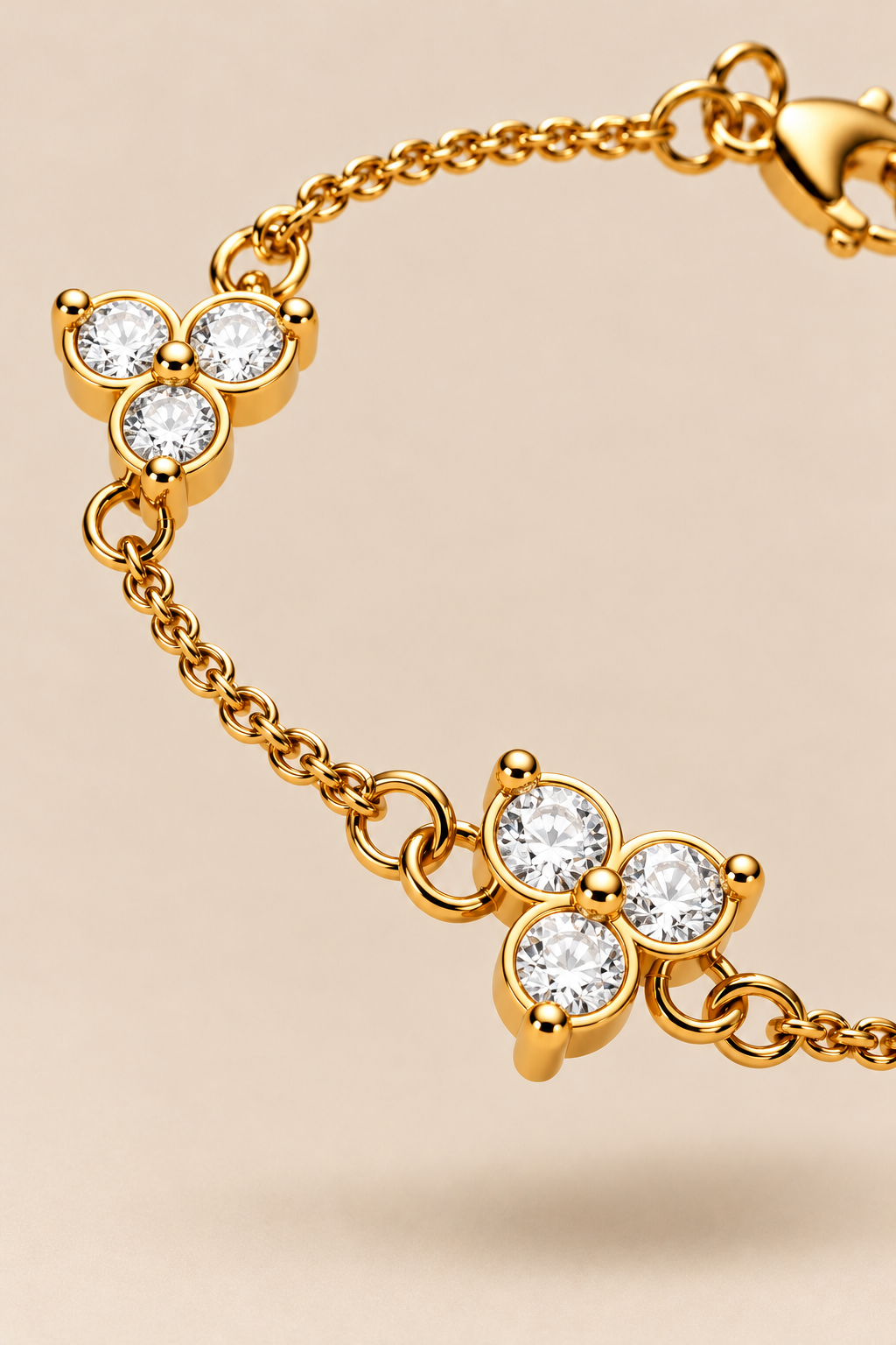 The Fortuna Ice/Gold Bracelet