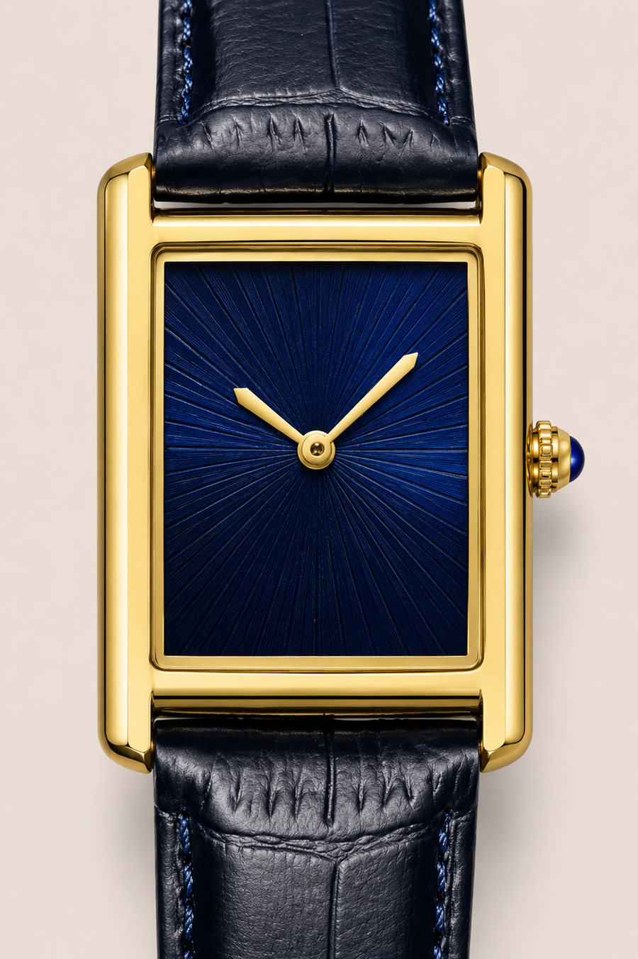 The Riviera Blue/Blue/Gold Watch