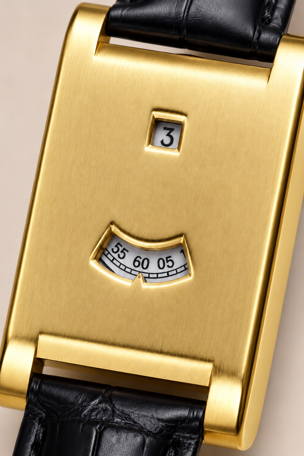 The Dolcevita Black/Gold Watch