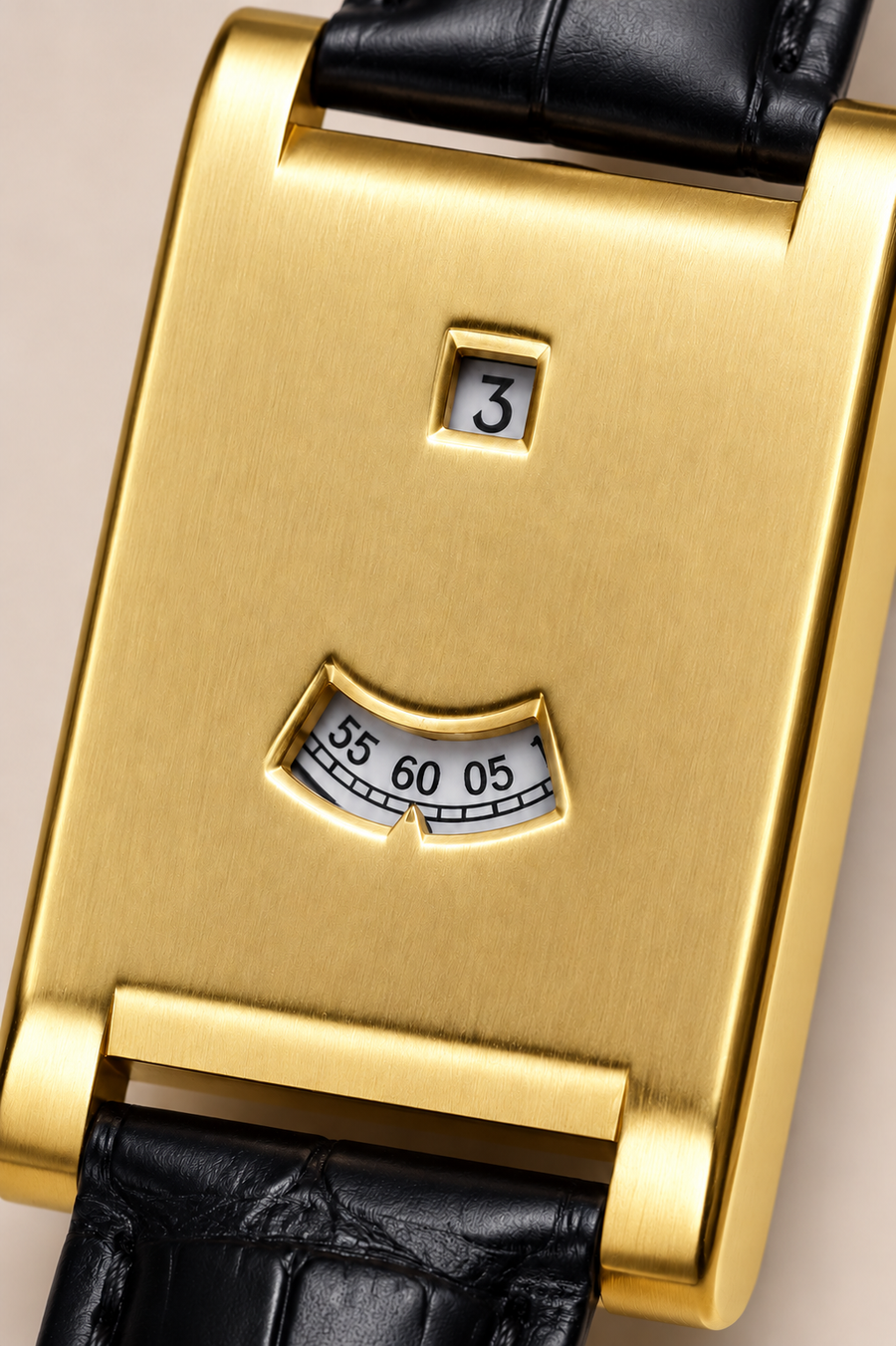 The Dolcevita Black/Gold Watch