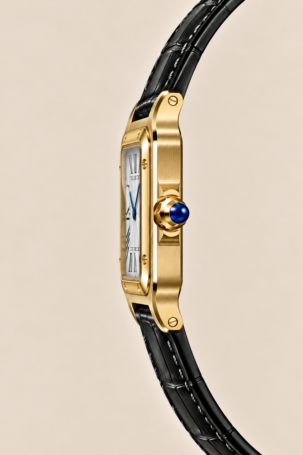 The Riviera Light Blue Rose Gold Bracelet
