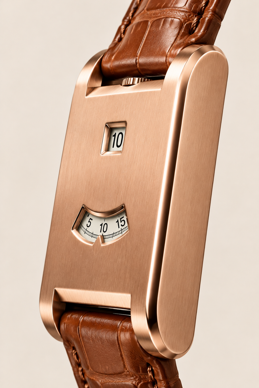 The Dolcevita Brown/Rose Gold Watch