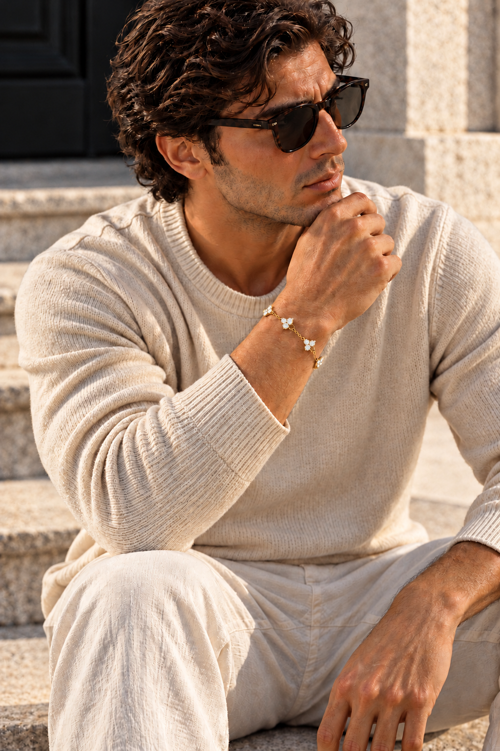 The Fortuna Ice/Gold Bracelet