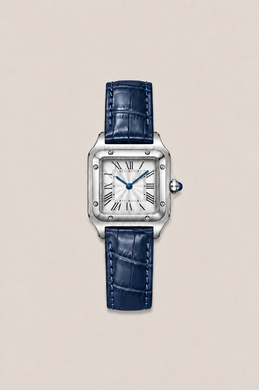 The Riviera Light Blue Rose Gold Bracelet