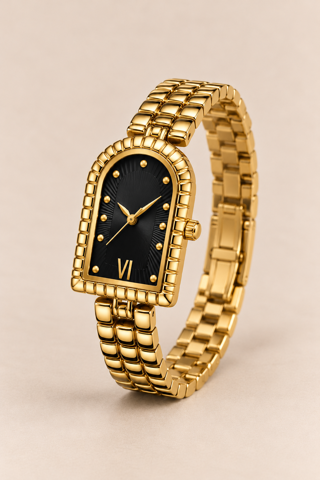 The Amalfi Full Gold/Black Watch