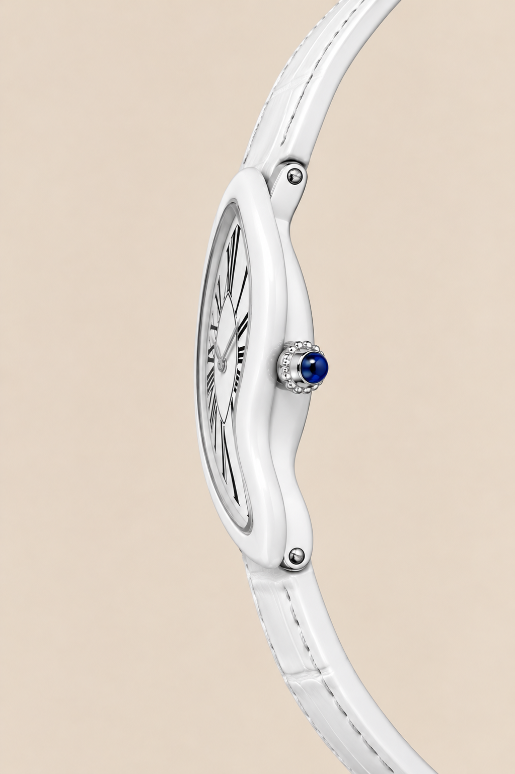 Die Mirage White Watch