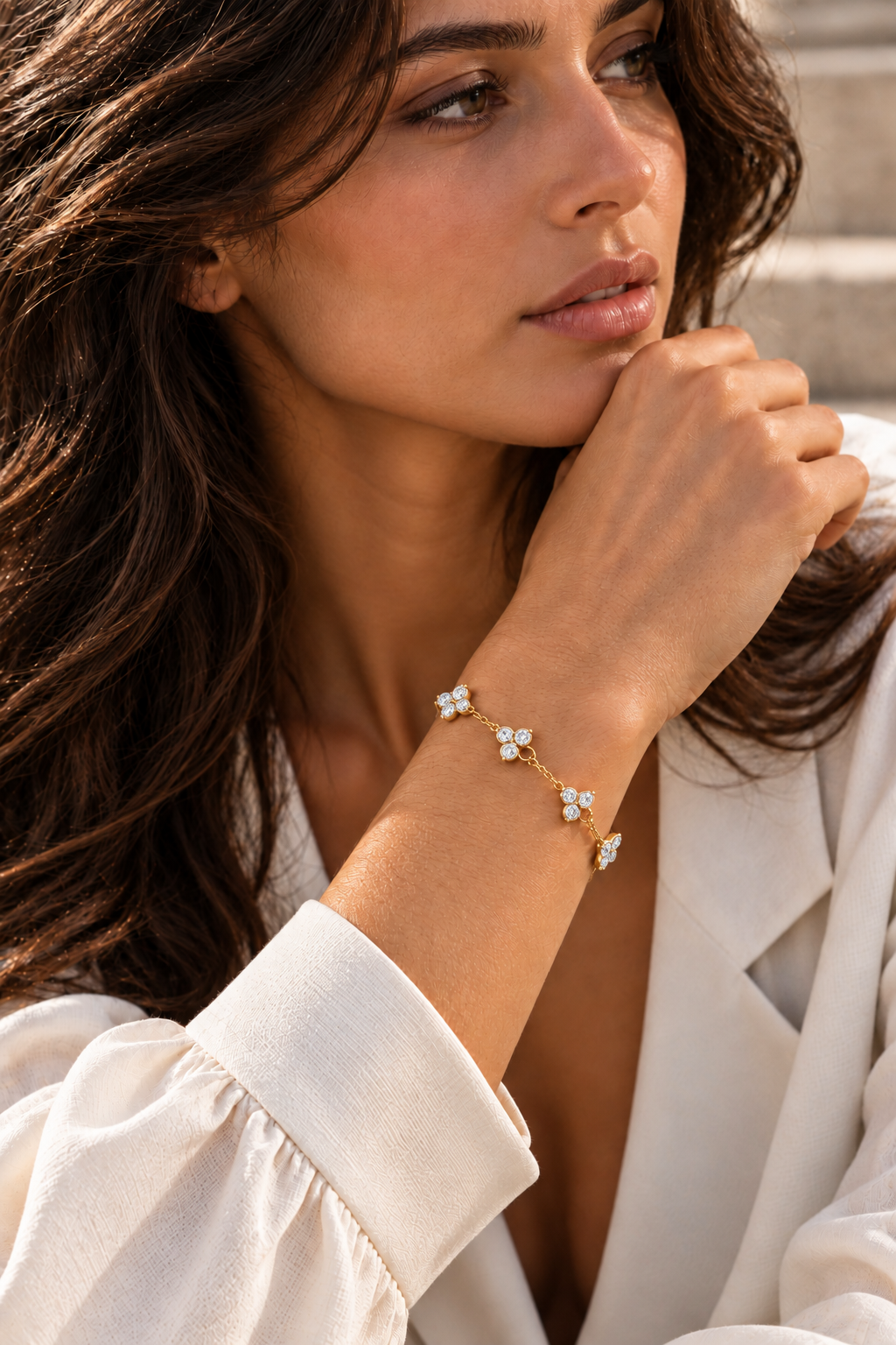 The Fortuna Ice/Gold Bracelet