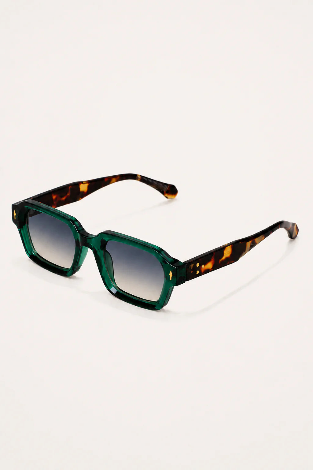 Die Monopoli Leopard Green Sonnenbrille