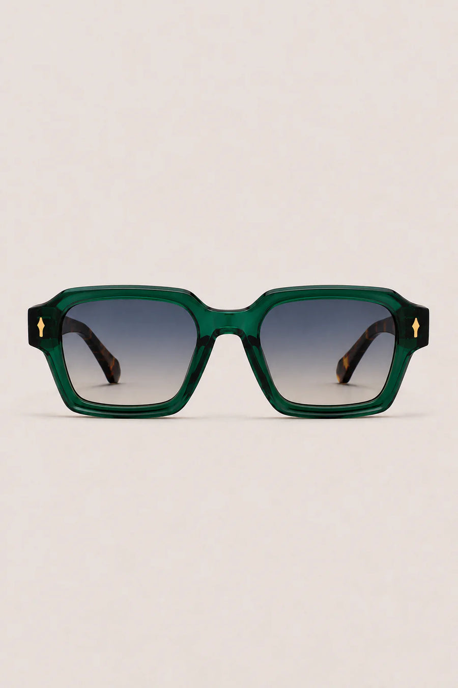 Die Monopoli Leopard Green Sonnenbrille