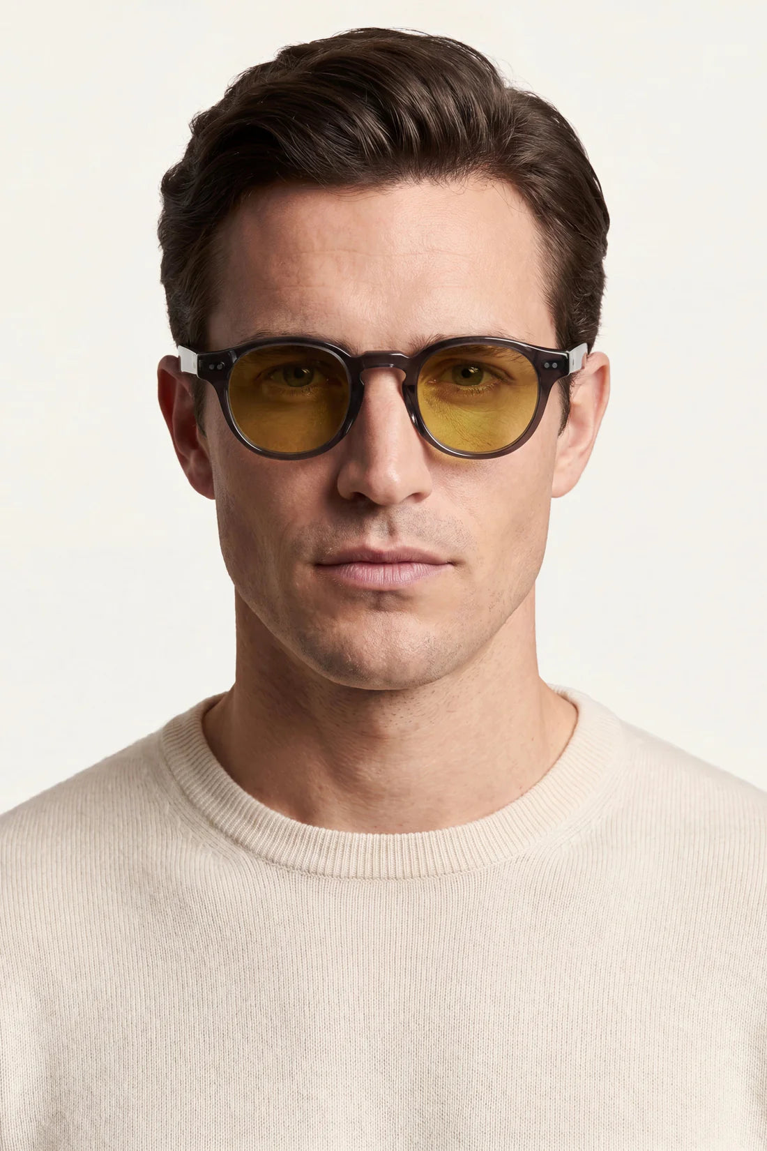 Die Positano Sonnenbrille mit gelben Gläsern
