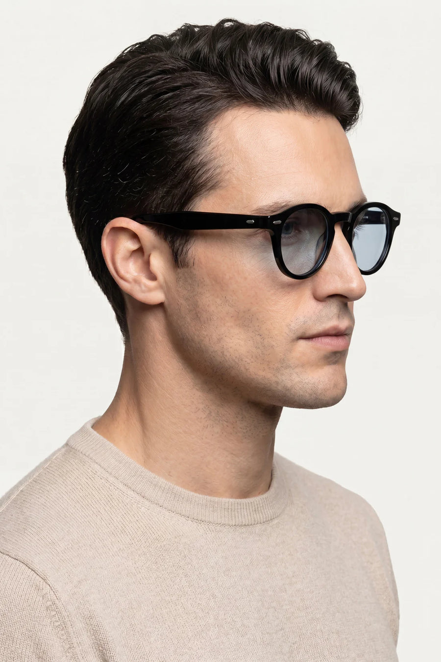 Die Positano Classic Sonnenbrille in Schwarz