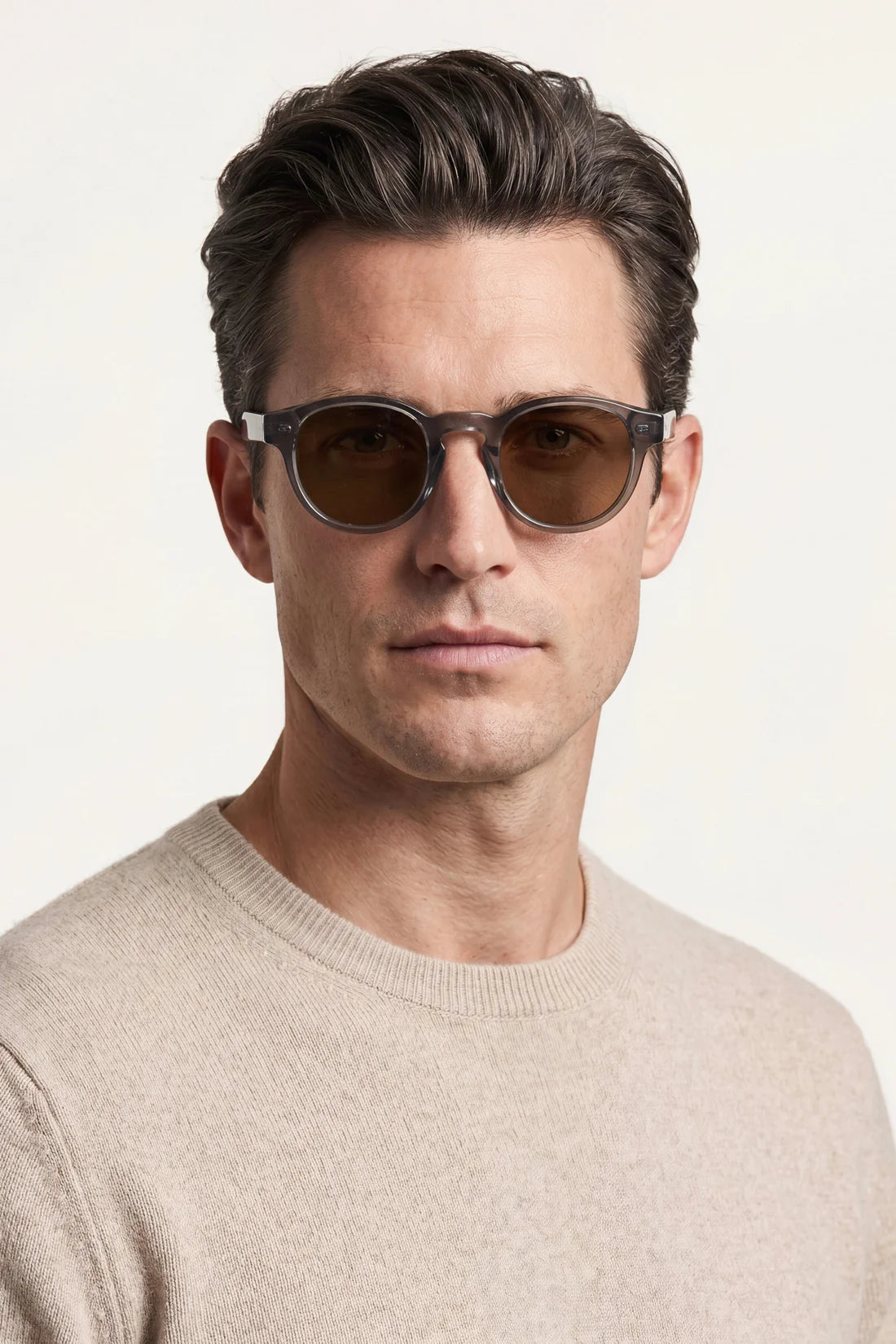 The Monopoli Smoke Grey Sunglasses