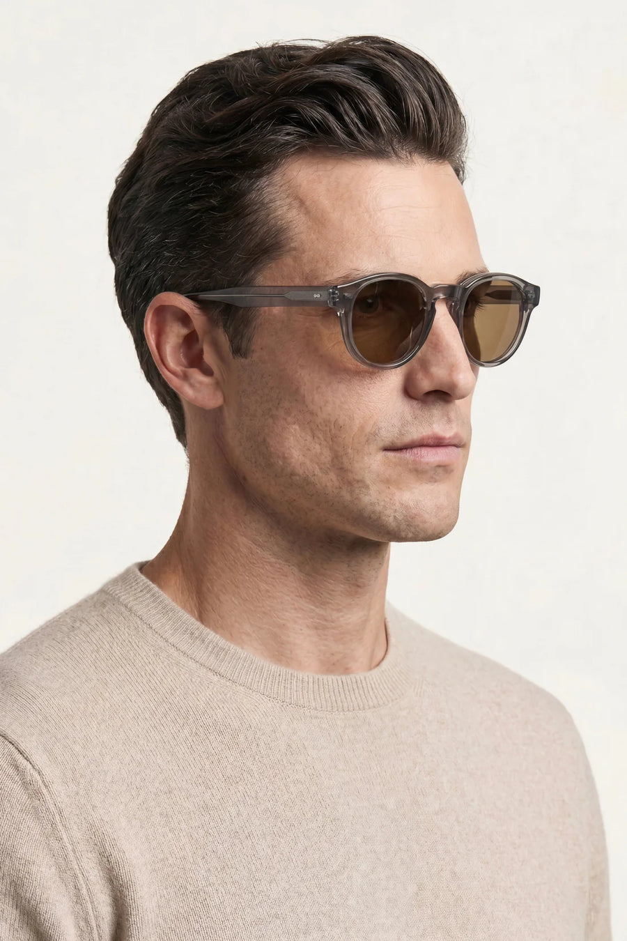 The Monopoli Smoke Grey Sunglasses