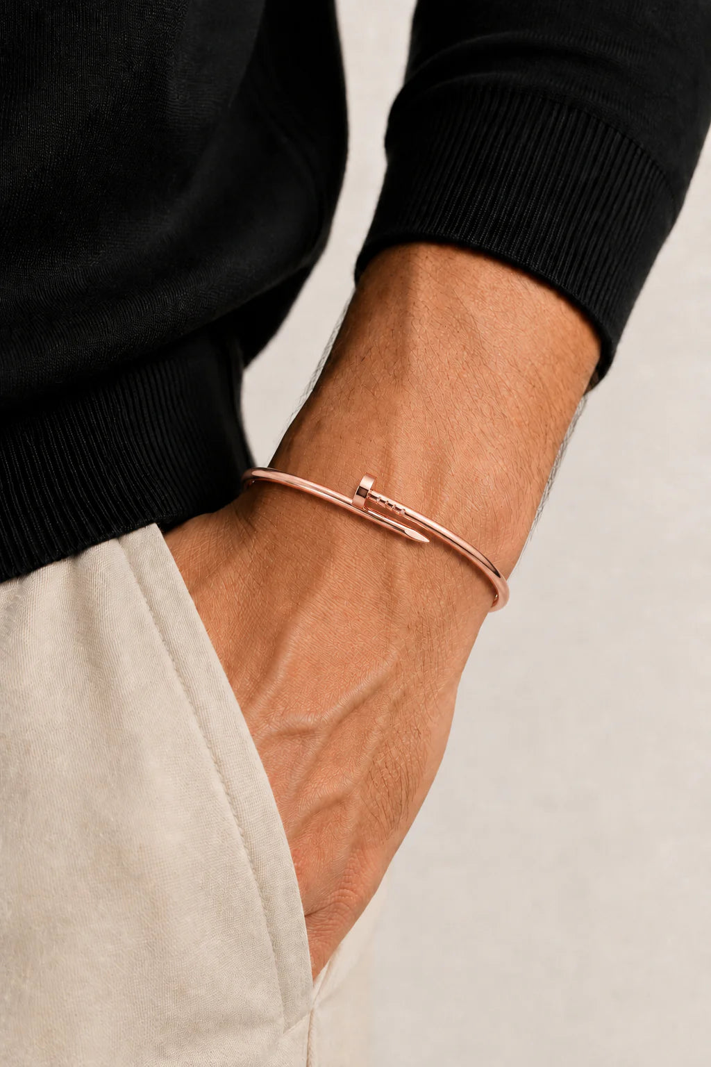 Das Cannes Roségold-Armband