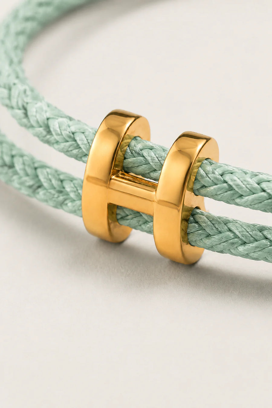 Das Monaco Mint & Gold Armband