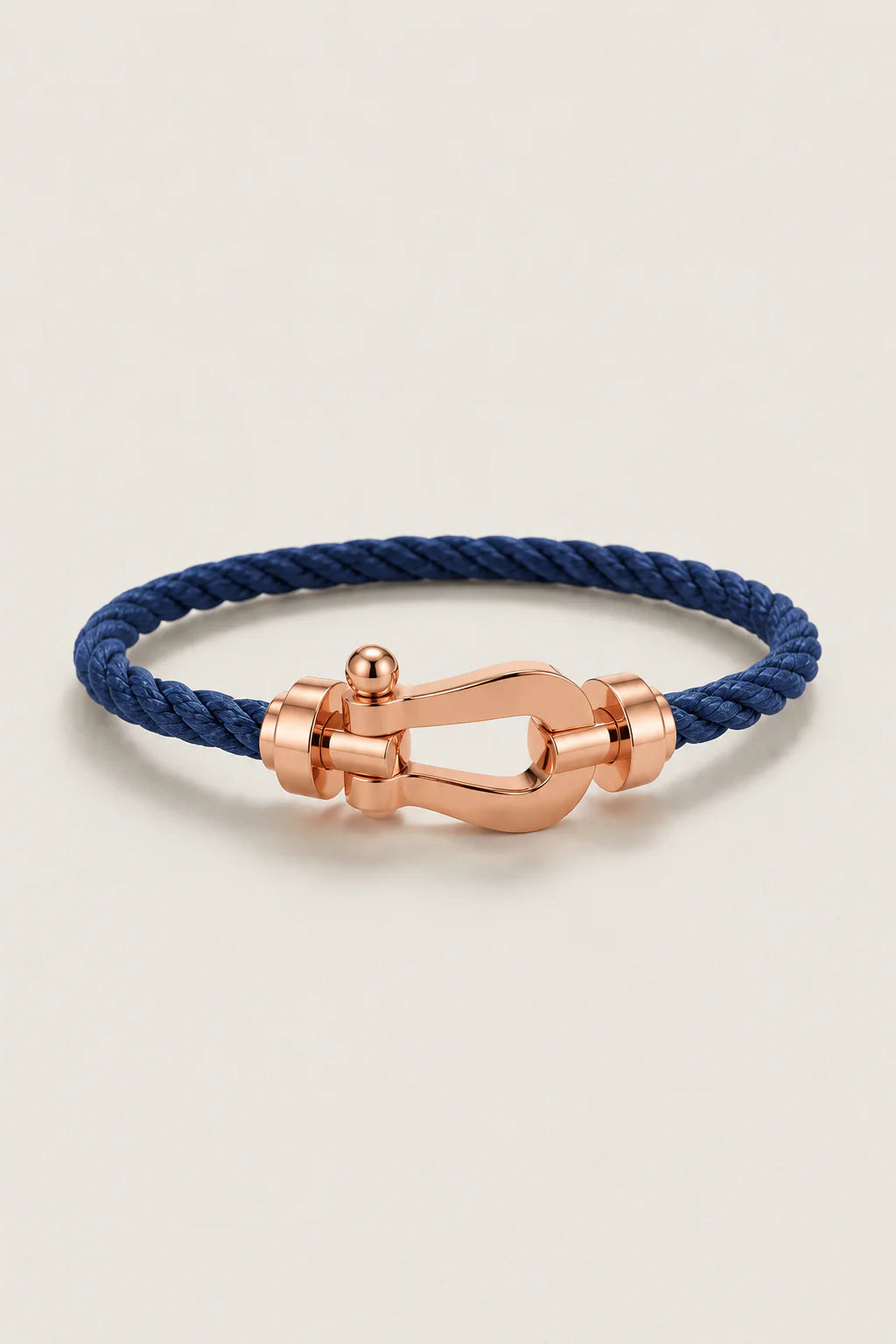 Le Bracelet Riviera Navy Or Rose