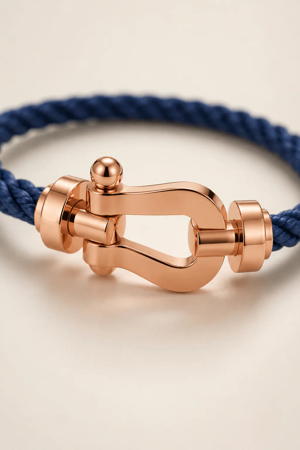 Le Bracelet Riviera Navy Or Rose