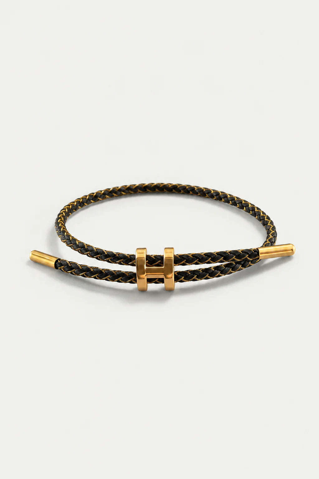Das Monaco Gold/Schwarz Armband