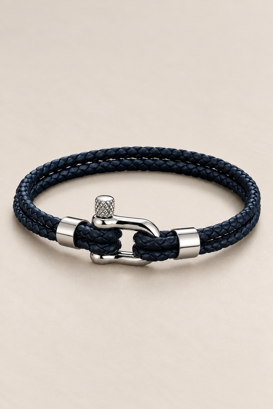 Le bracelet Riviera Light Blue Rose Gold