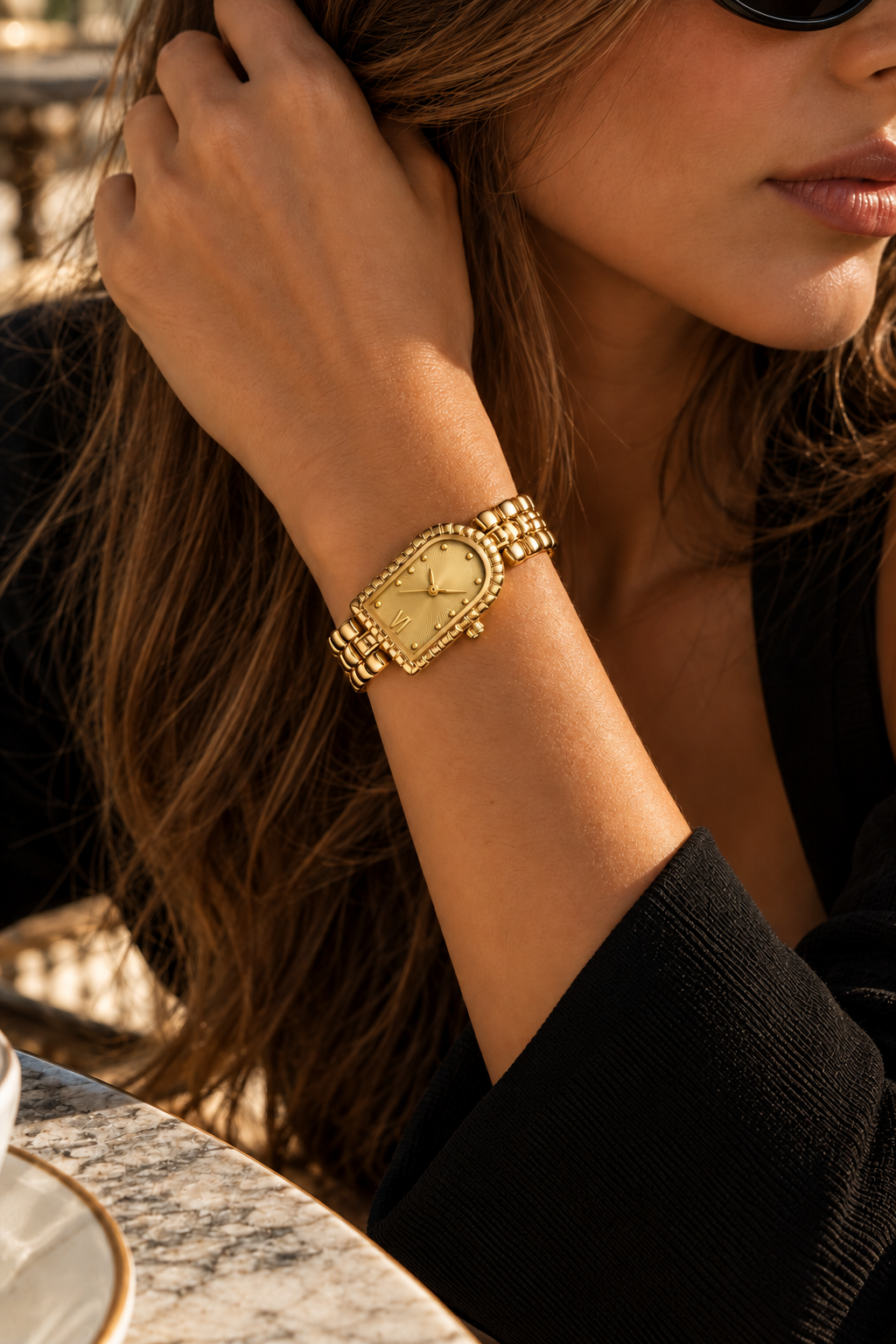 The Amalfi Full Gold Watch