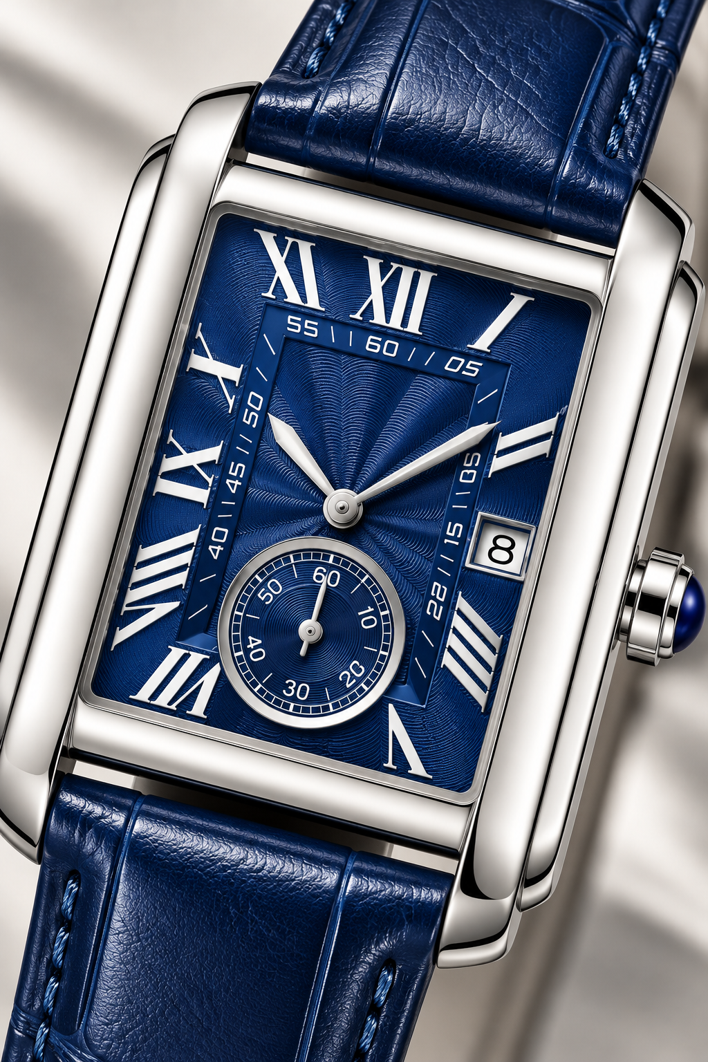 The Amalfi Blue/Silver Watch
