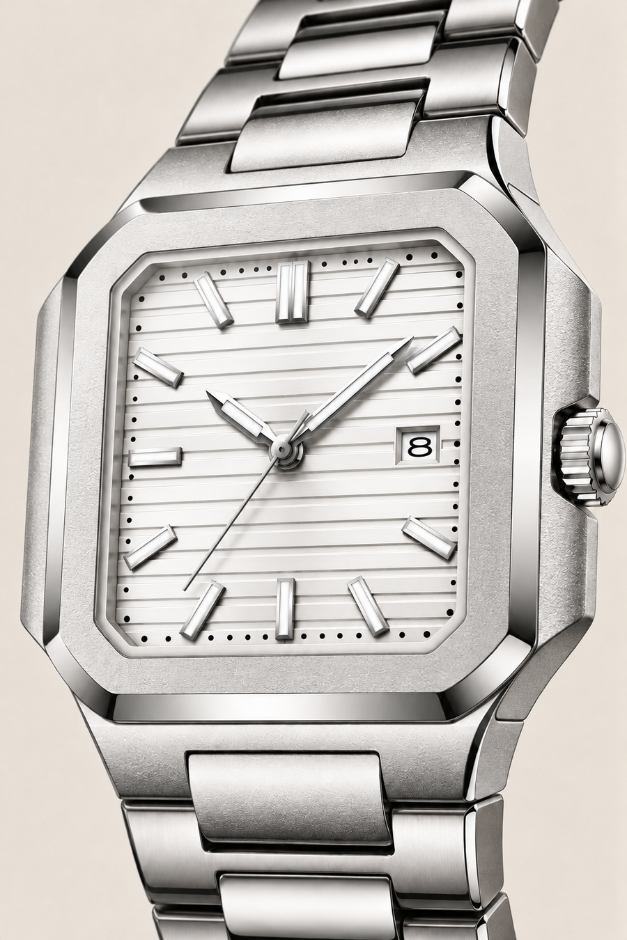 Die Capri Silver/Ice Uhr