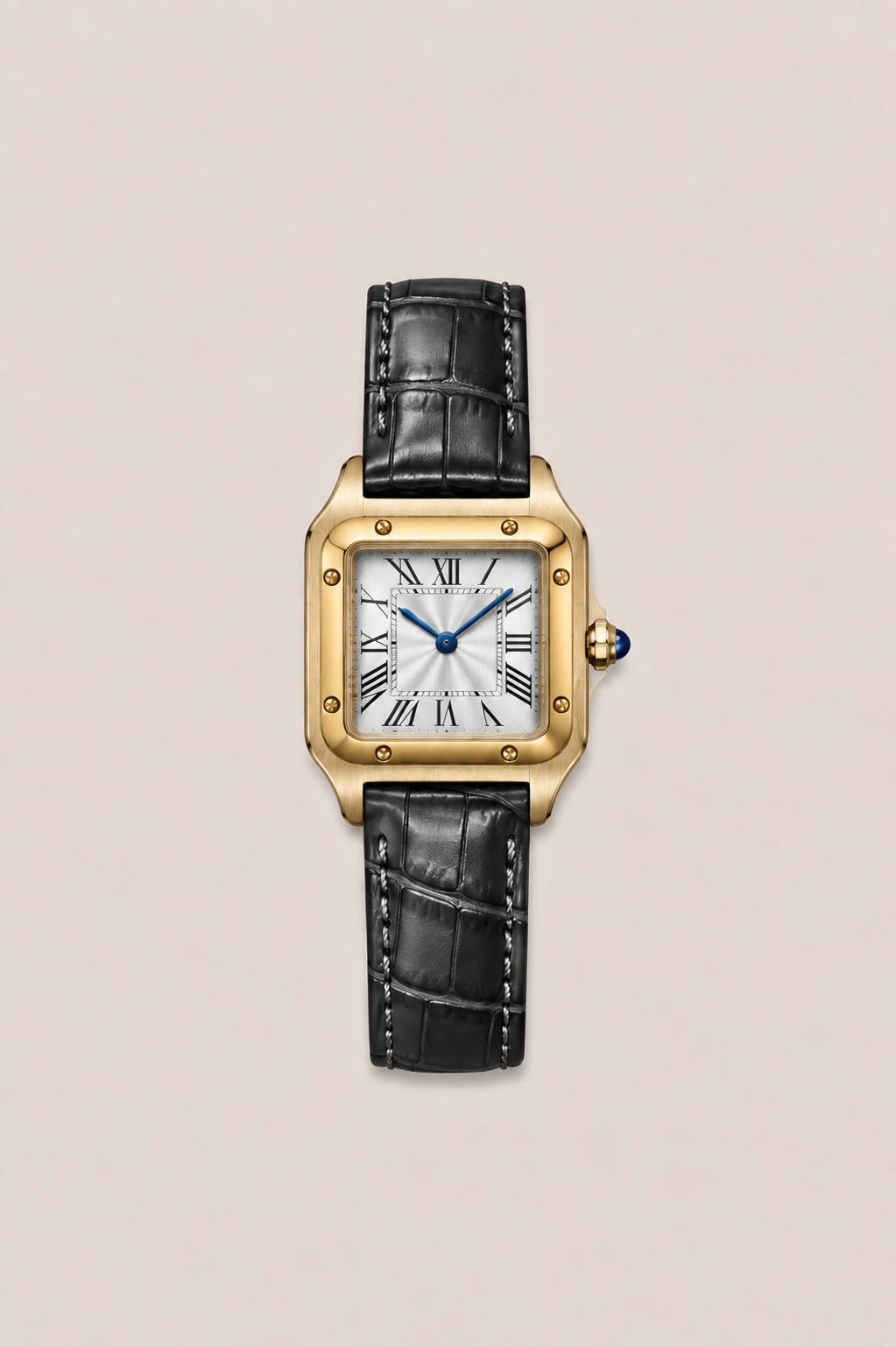 The Riviera Light Blue Rose Gold Bracelet