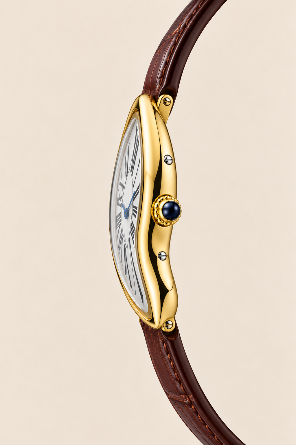 The Mirage Bordeaux/Gold Watch