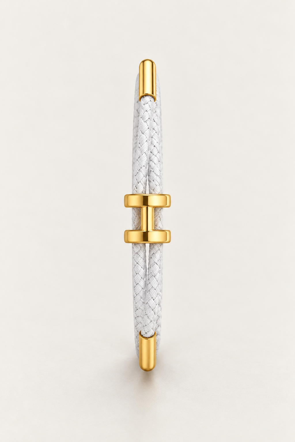 The Monaco White & Gold Bracelet