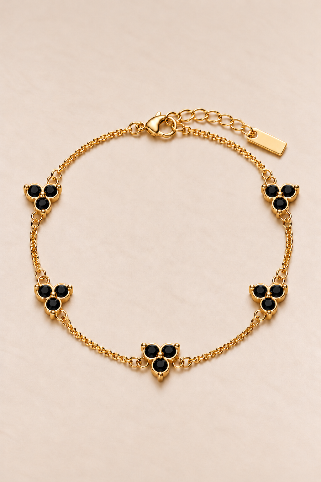 The Monaco Black & Gold Bracelet