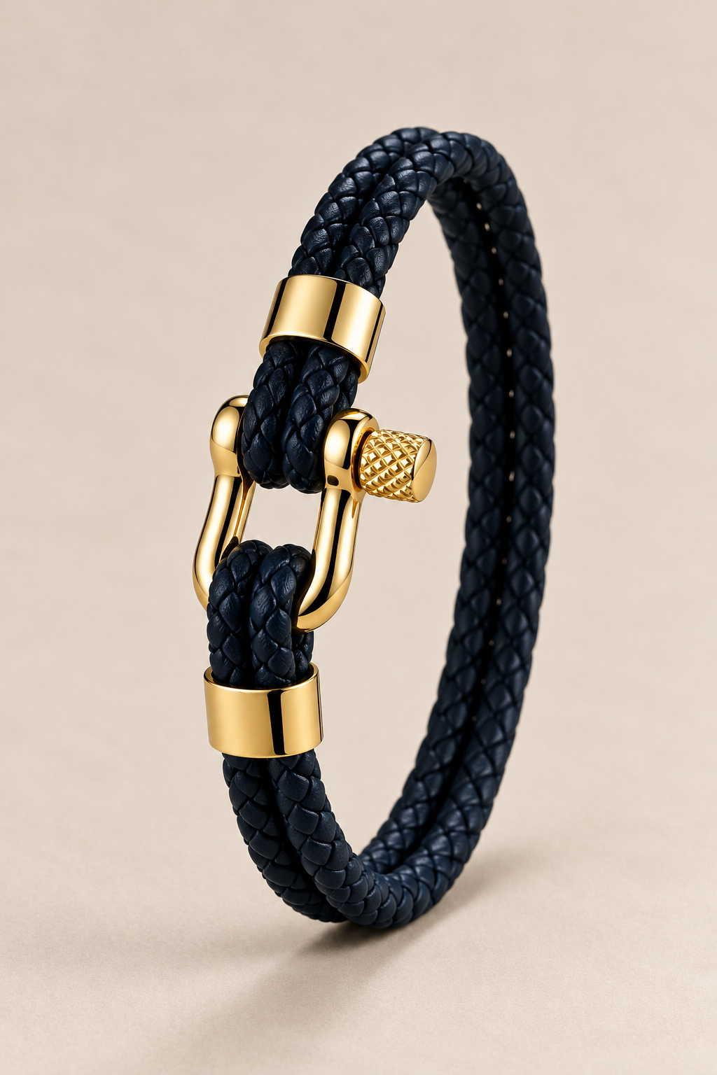 The Riviera Light Blue Rose Gold Bracelet