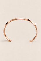 flache Capri-Armband in Roségold, Slim-Design