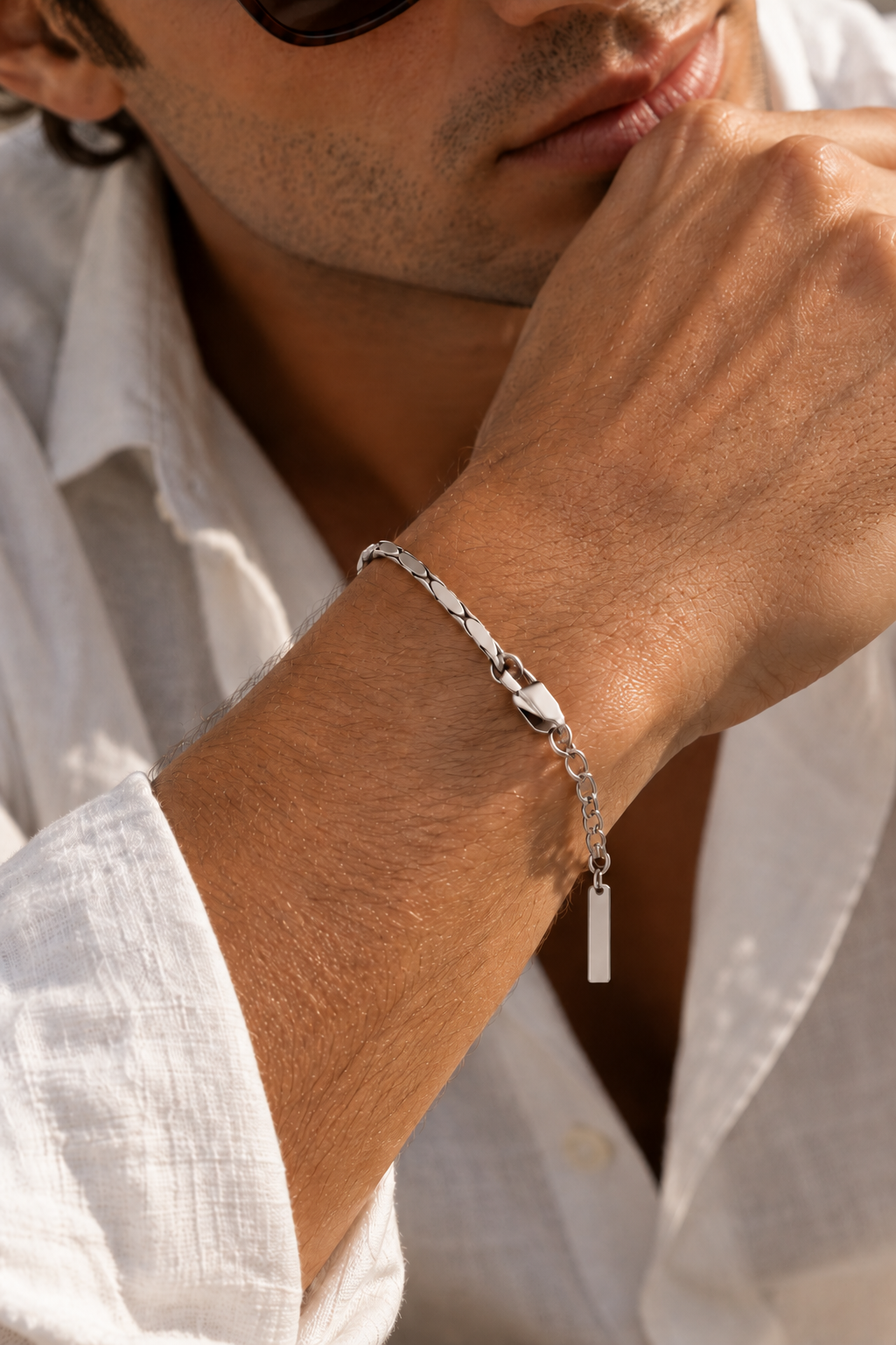 The Royal Wire Silver Bracelet