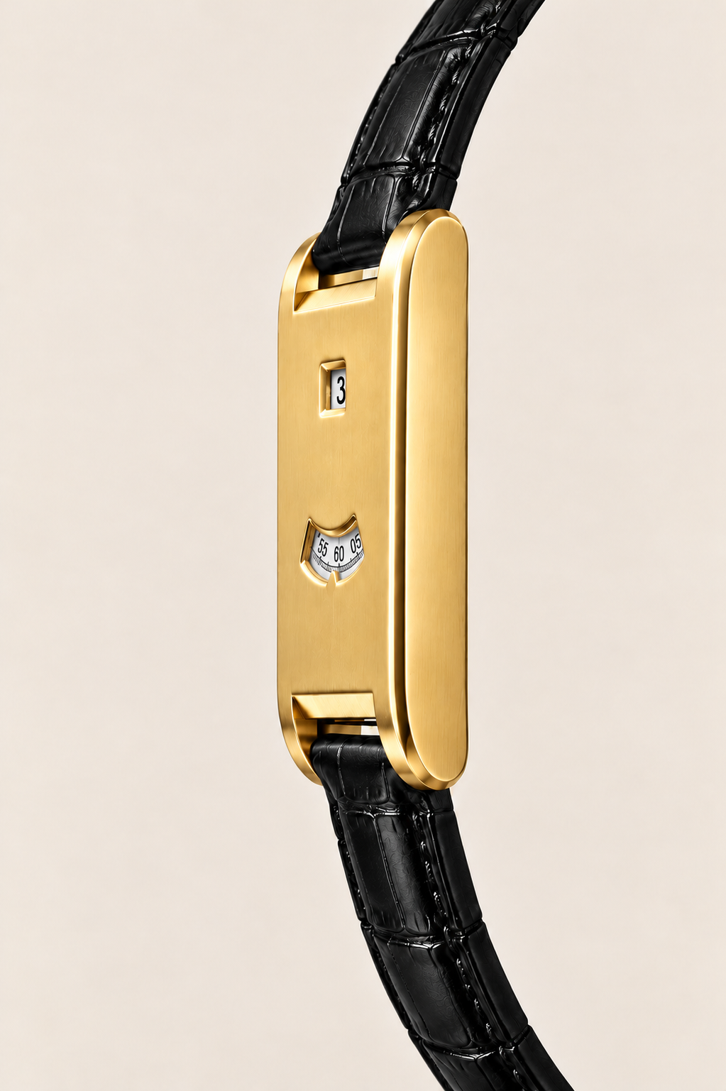 The Dolcevita Black/Gold Watch