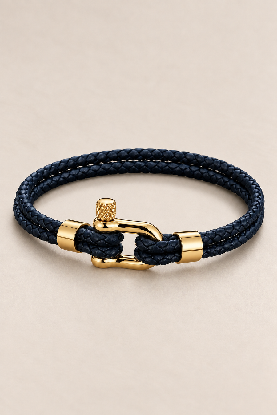 Le bracelet Riviera Light Blue Rose Gold