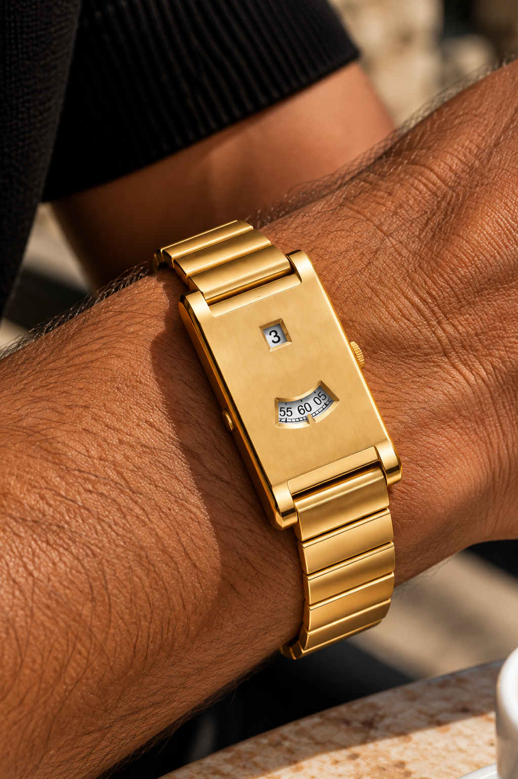 The Dolcevita Total Gold Watch
