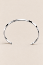Capri Slim Flat Silberarmband